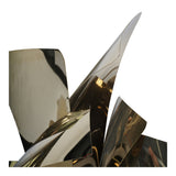 Stainless Steel Abstract Slice Wall Art - 178x110cm