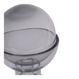 Vitrum Smoked Bottle Vase 37cm - Grey