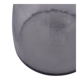 Vitrum Smoked Bottle Vase 37cm - Grey