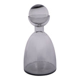 Vitrum Smoked Bottle Vase 37cm - Grey