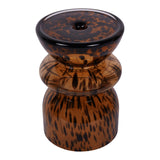 Savanna Glass Vase 24cm - Brown