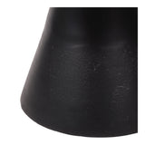 Clifton II Large Coffee Table - Charcoal Black & Dark Travertine
