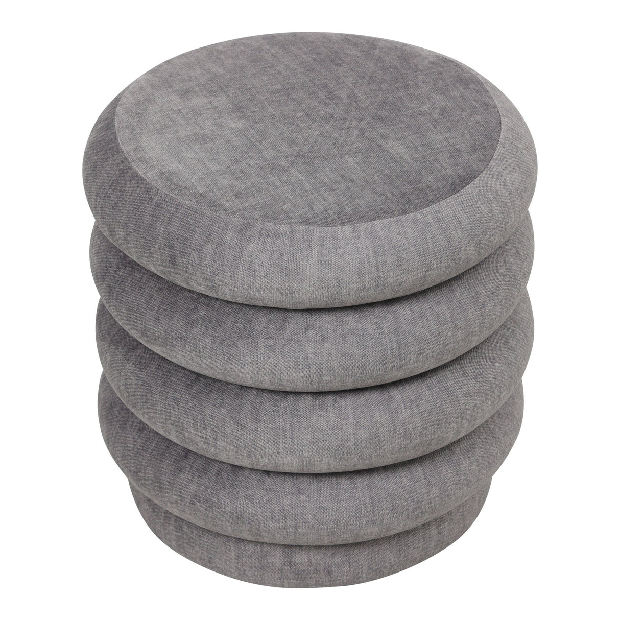 Casa Upholstered Stool - Grey