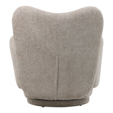 Bingham Upholstered Swivel Chair - Taupe