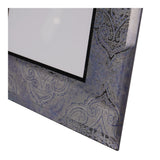 Mandala Pattern Smoked Mirror Photo Frame - 6x4