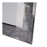 Mandala Pattern Smoked Mirror Photo Frame - 7x5