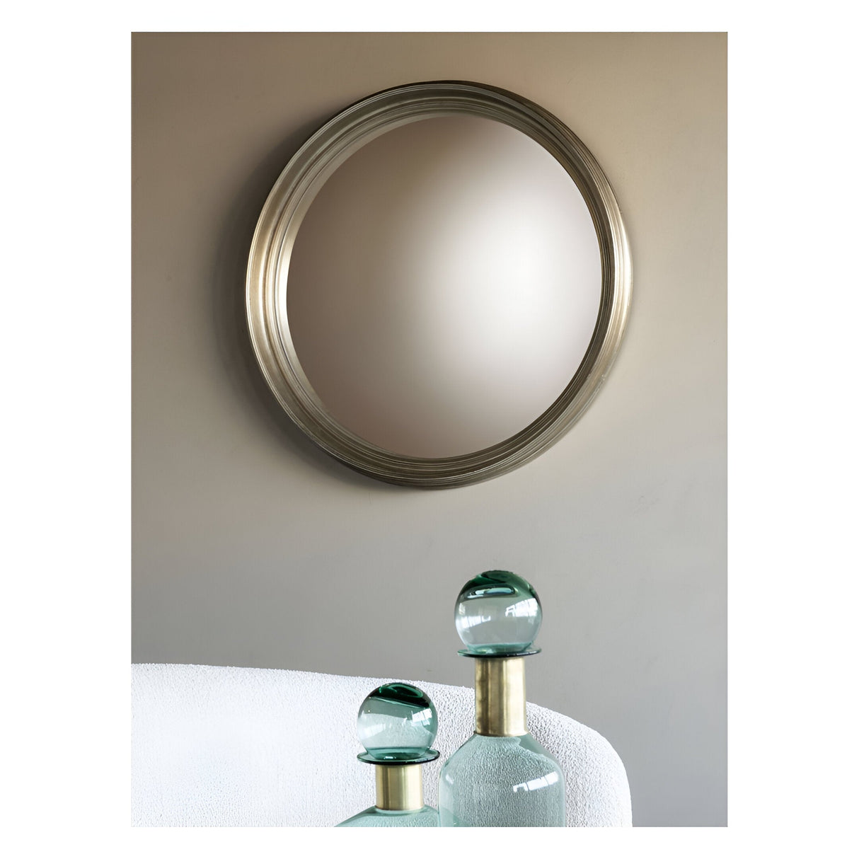 Fen Round Convex Wall Mirror Large - 102cm