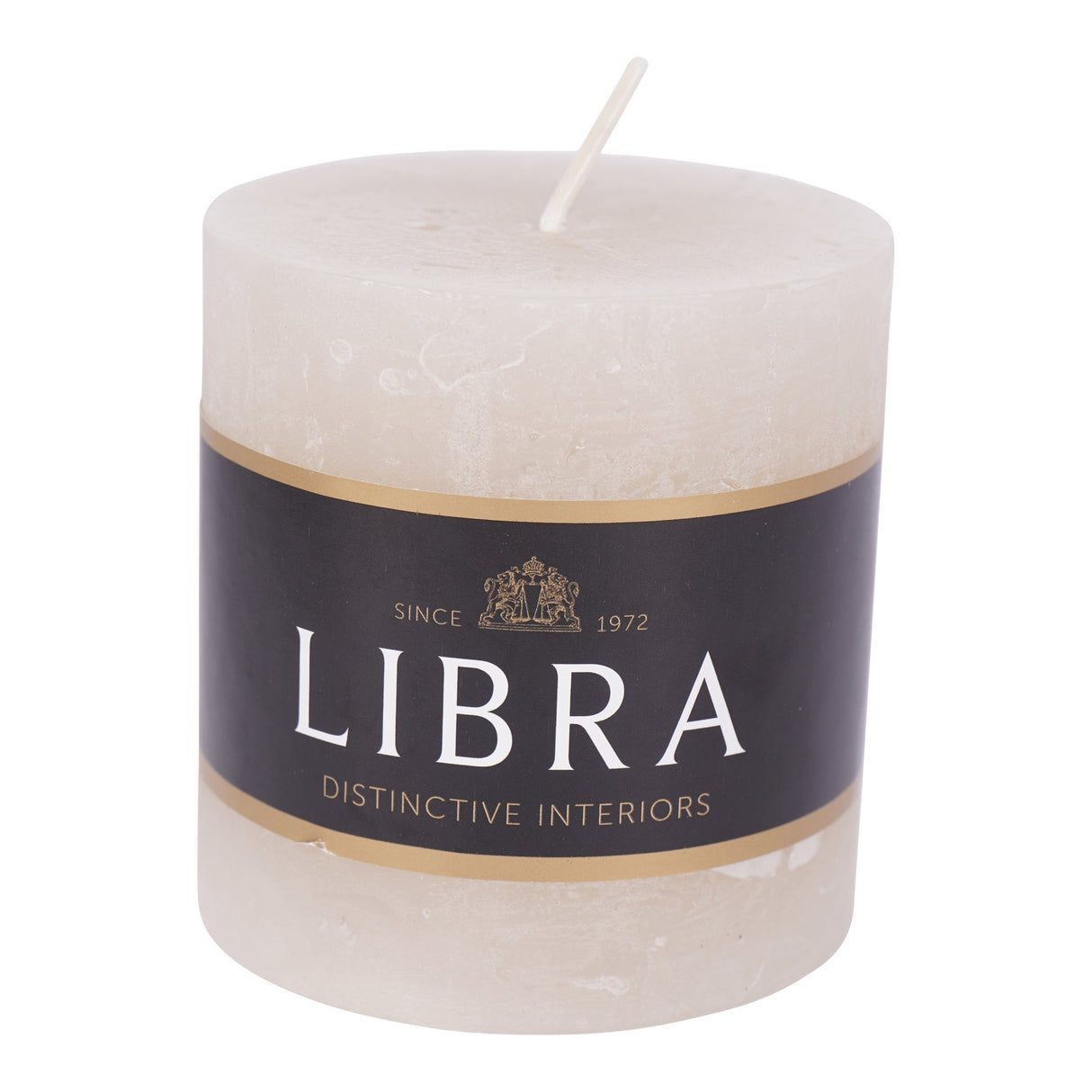 Natural Rustica Pillar Candle - 7x7cm