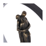 Hugging Couple LED Light Sculpture Lighting Accessory – Bronze