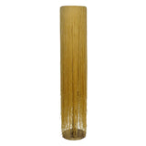 Draper Beaded Glass Floor Lamp - Gold