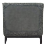 Theodore Buttoned Armchair - Forest Green