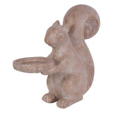 Laura Ashley Resin Squirrel Candleholder - Natural