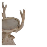 Laura Ashley Resin Deer Candleholder - Natural
