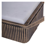 Belvedere Large Multi Tier Buffet Stand - Aged Gold