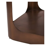 Thorpe Metal & Glass Console Table - Gold