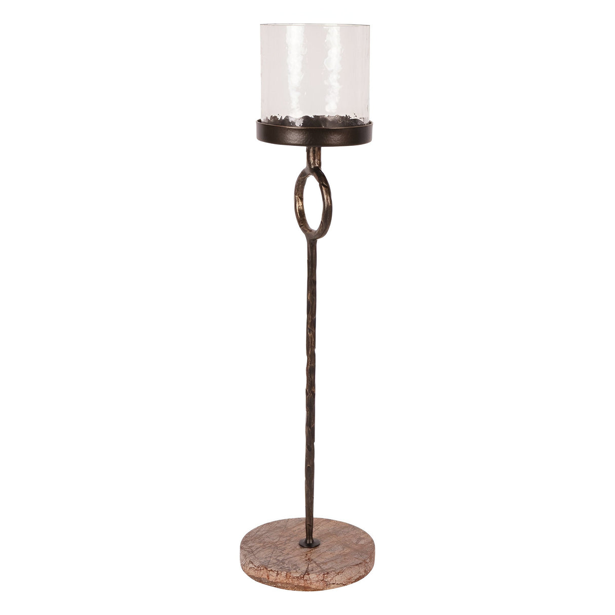 Rutland Large Table Hurricane 45cm - Antique Gold