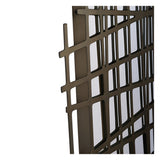 Lattice Wall Mirror Brass - 62x140cm