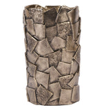 Montrose Cast Aluminium Decorative Vase 25cm - Antique Gold