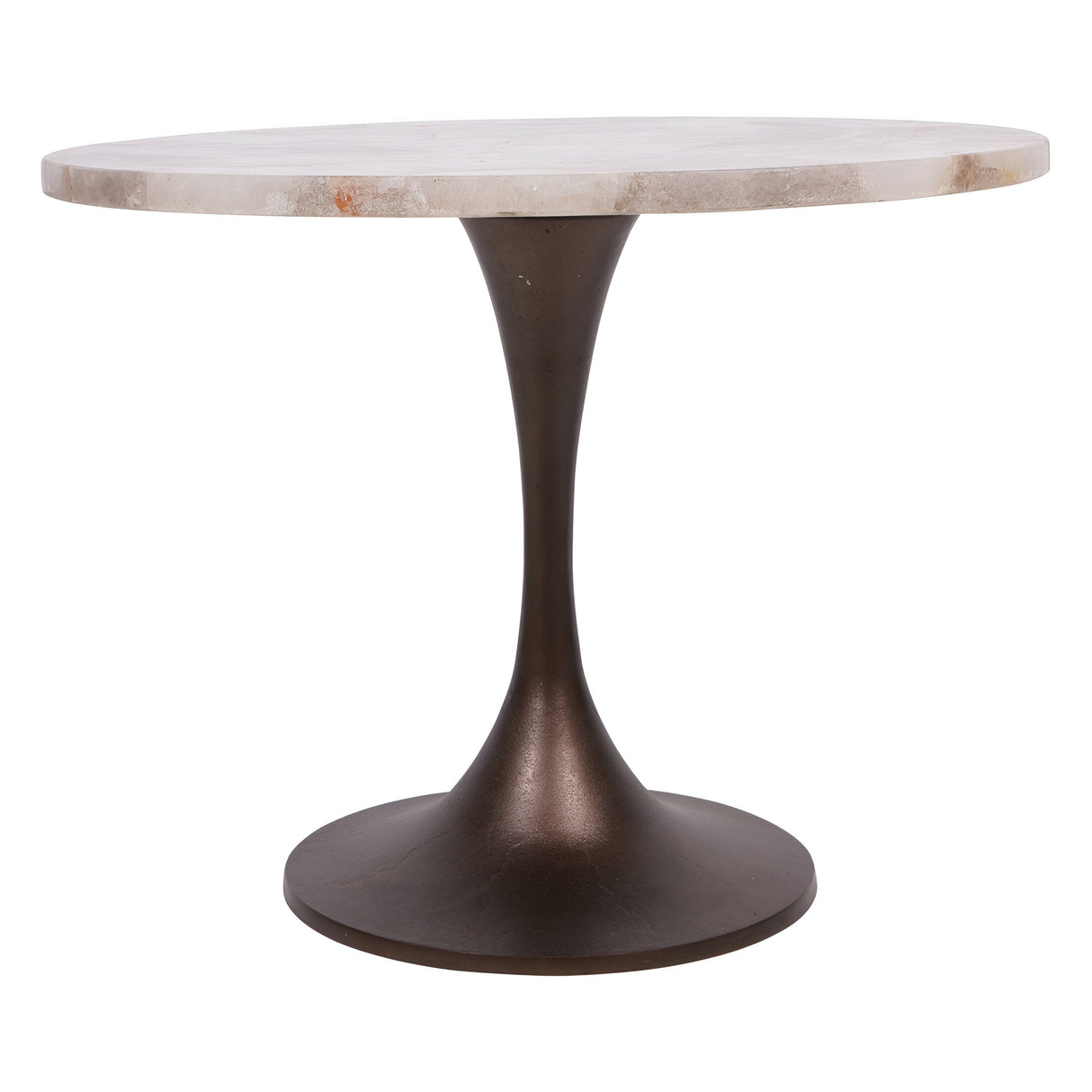 Bosworth Smokey Quartz Side Table 60cm - Grey