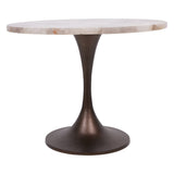Bosworth Smokey Quartz Side Table 60cm - Grey