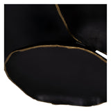 Arlow 5 Disc Black Metal Wall Art - 82x88cm
