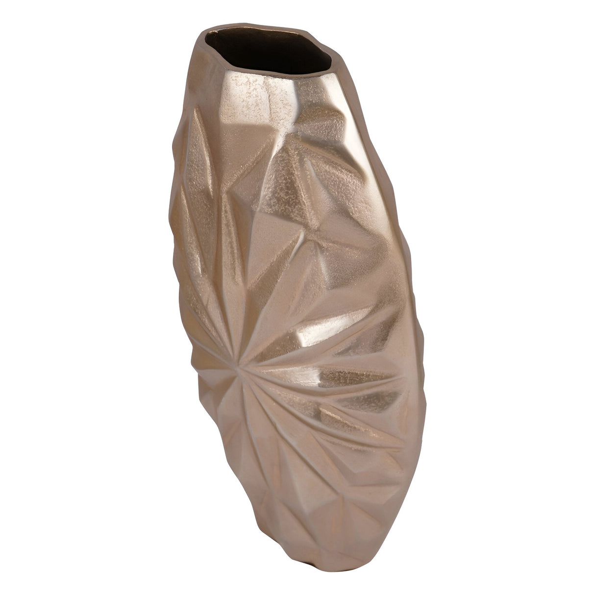 Hatton Cast Aluminium Vase 40cm - Gold