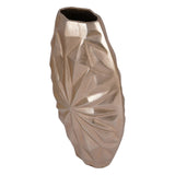 Hatton Cast Aluminium Vase 40cm - Gold