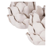 Laura Ashley Set of 3 Larkhill Artichoke Tealight Holders - Off White