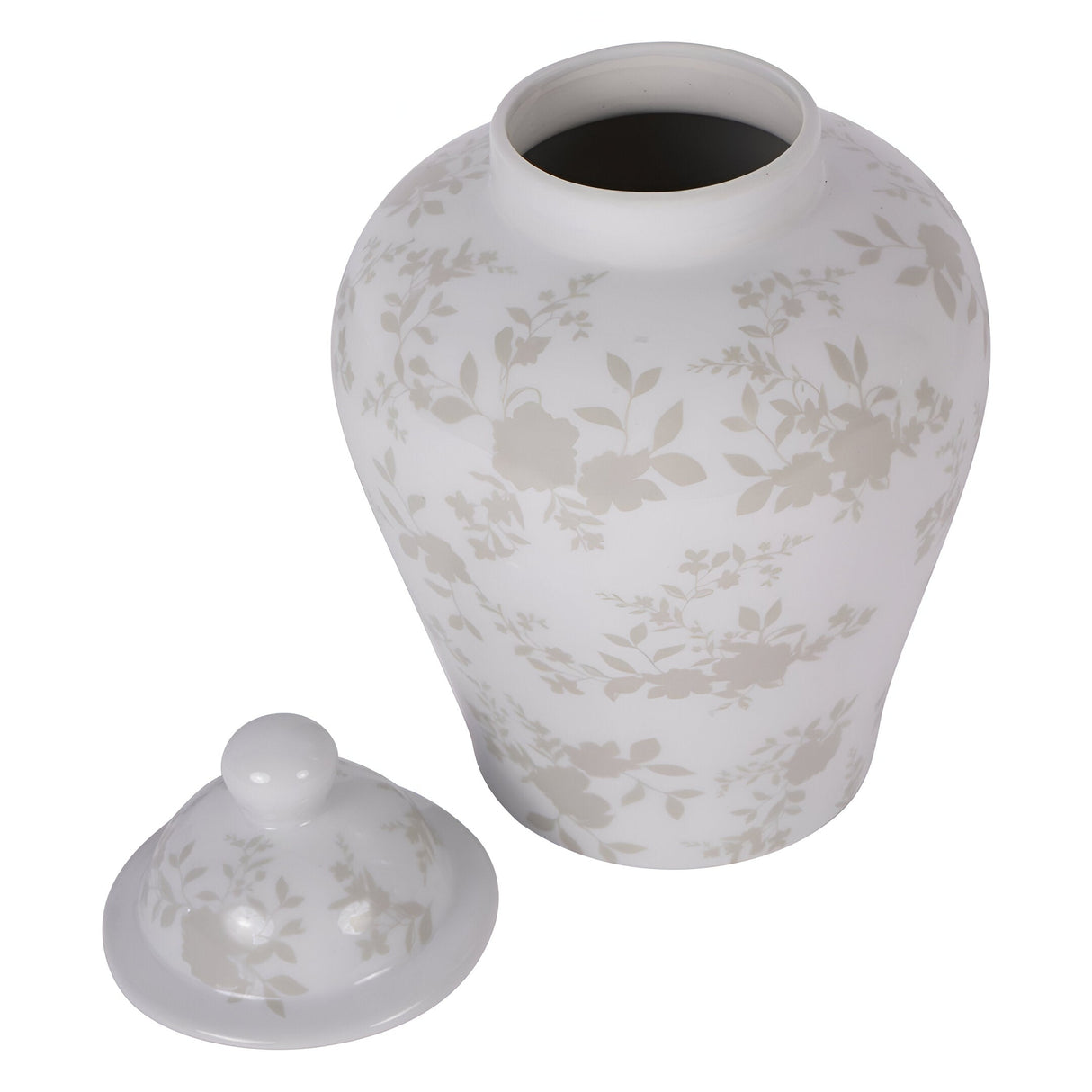 Laura Ashley Westbourne Ginger Jar 28cm - White