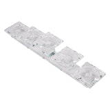 Laura Ashley Morcott 5 Head Glass Pillar Holder - Clear