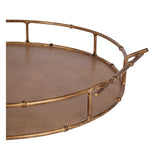 Laura Ashley Astaire Bamboo Tray Set of 2 Mini & Small - Brass