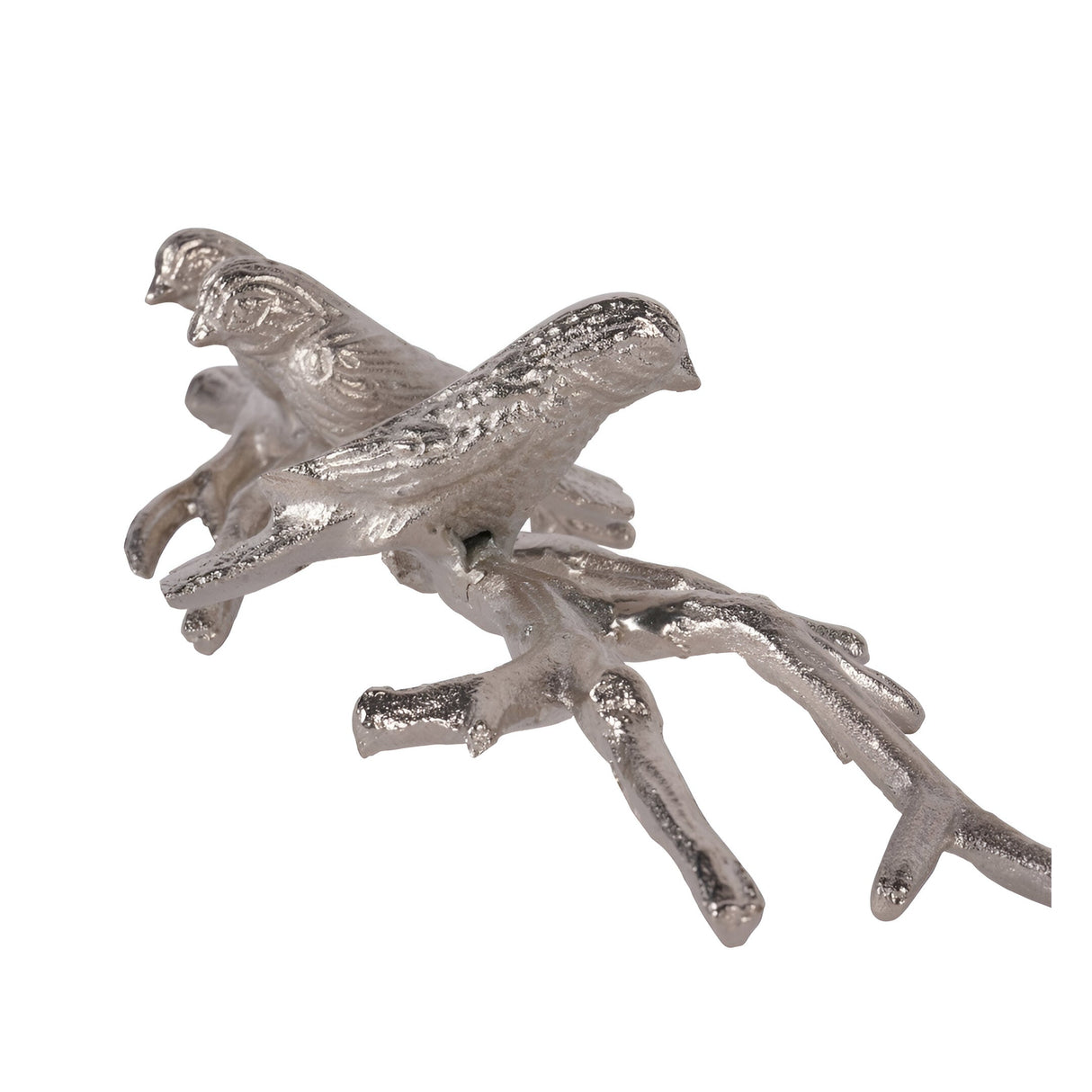 Laura Ashley Silver Marla Perching Birds Figurine - 41cm