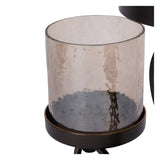 Laura Ashley Esther 3 Light Candle Holder - Gold