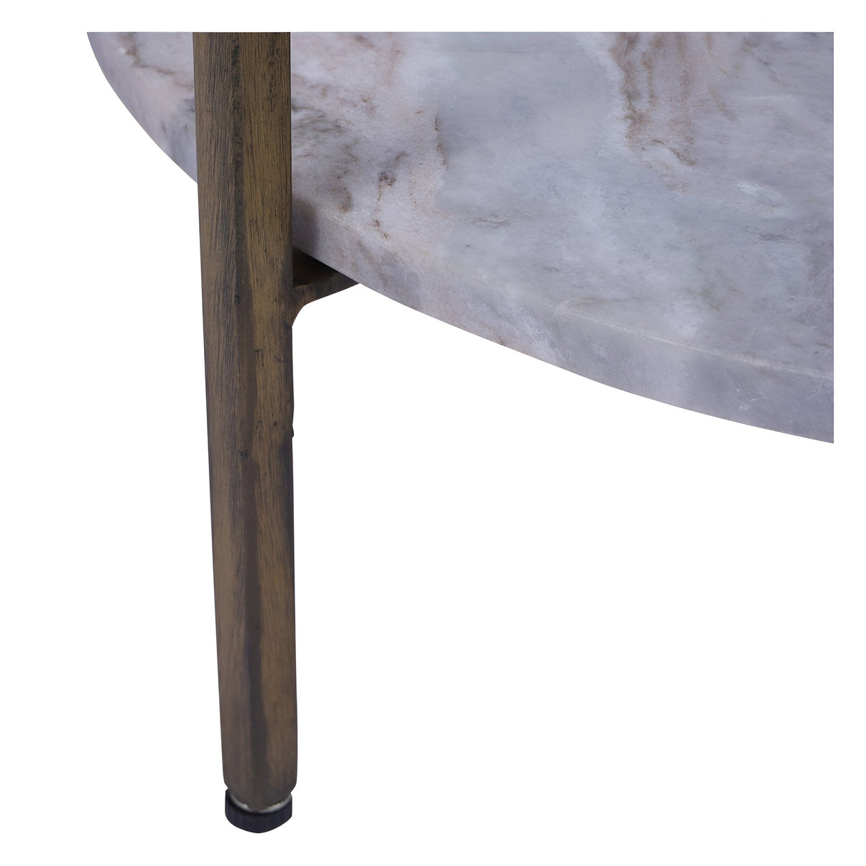 Toronto Marble Top & Base Side Table - Grey