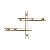 Iron and Marble Grid Wall Storage Box