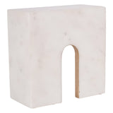 Genoa White Marble Decorative Figurine - 18cm