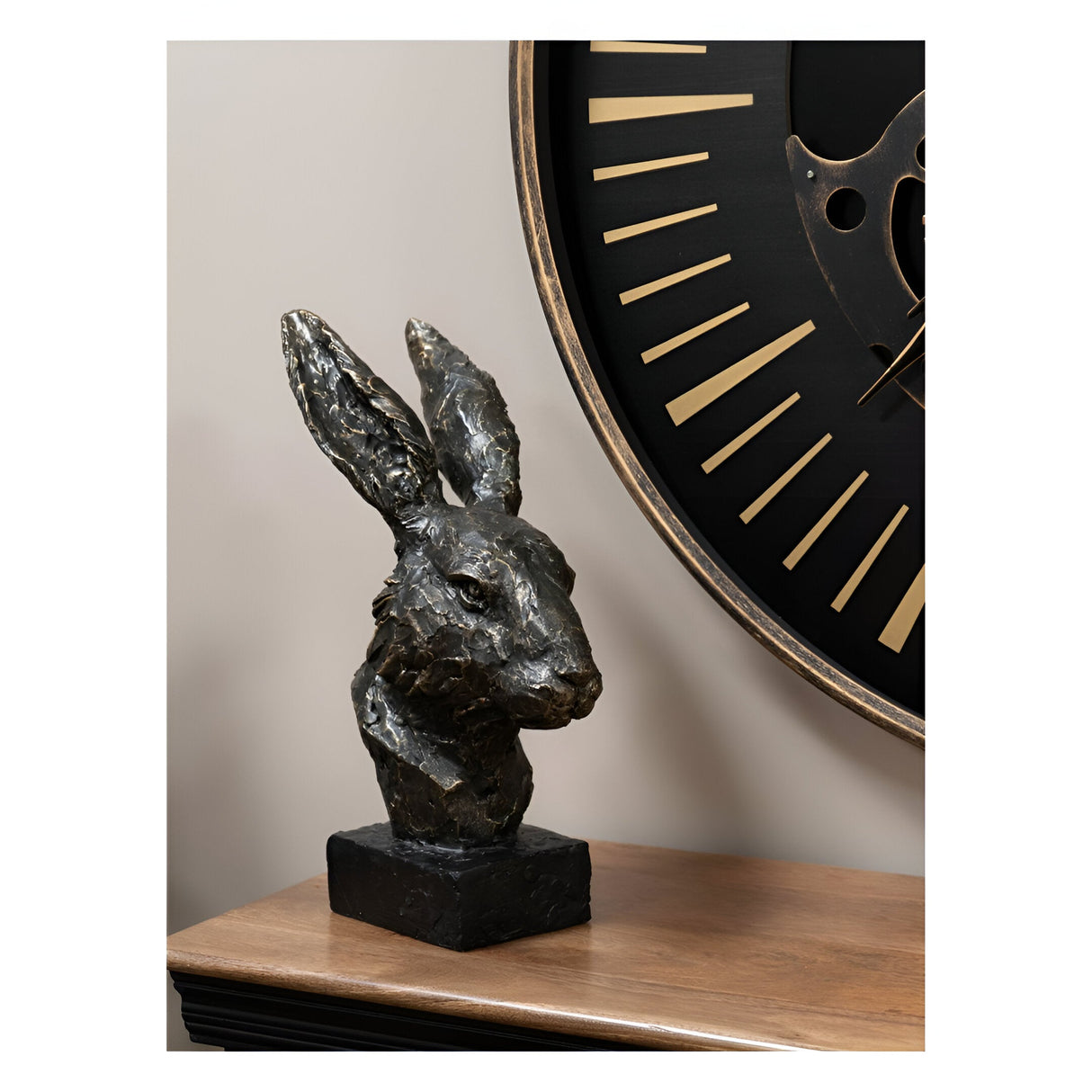 Albert Rabbit Head Figurine - 40.3cm
