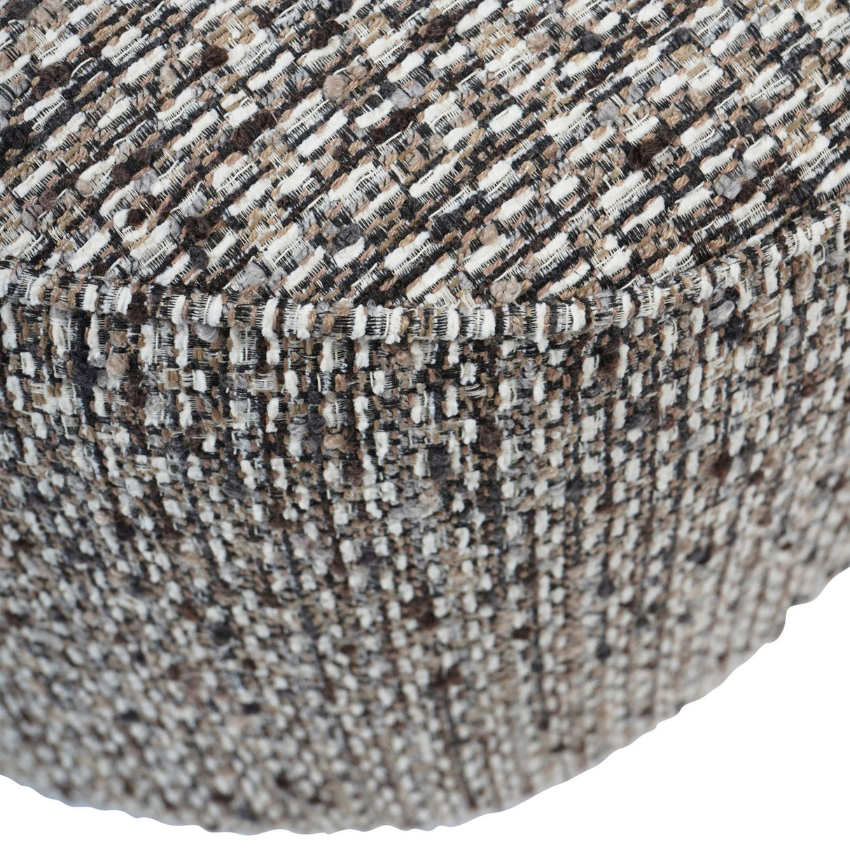 Textured Swivel Accent Armchair – Mocha