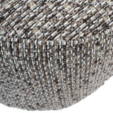 Textured Swivel Accent Armchair – Mocha
