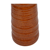 Ribbed Ceramic Terracotta Table Lamp