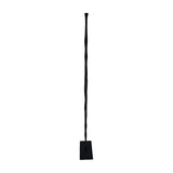 Raw-Cast Aluminium Floor Sculpture – Black