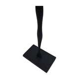 Raw-Cast Aluminium Floor Sculpture – Black