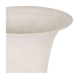 Stonewash Aluminium Urn Vase – Cream