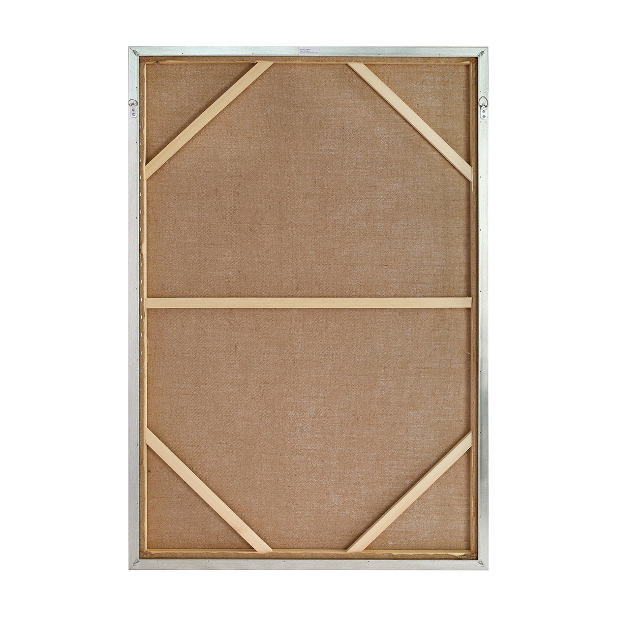 Heavy Textured Framed Canvas Wall Art – Blue