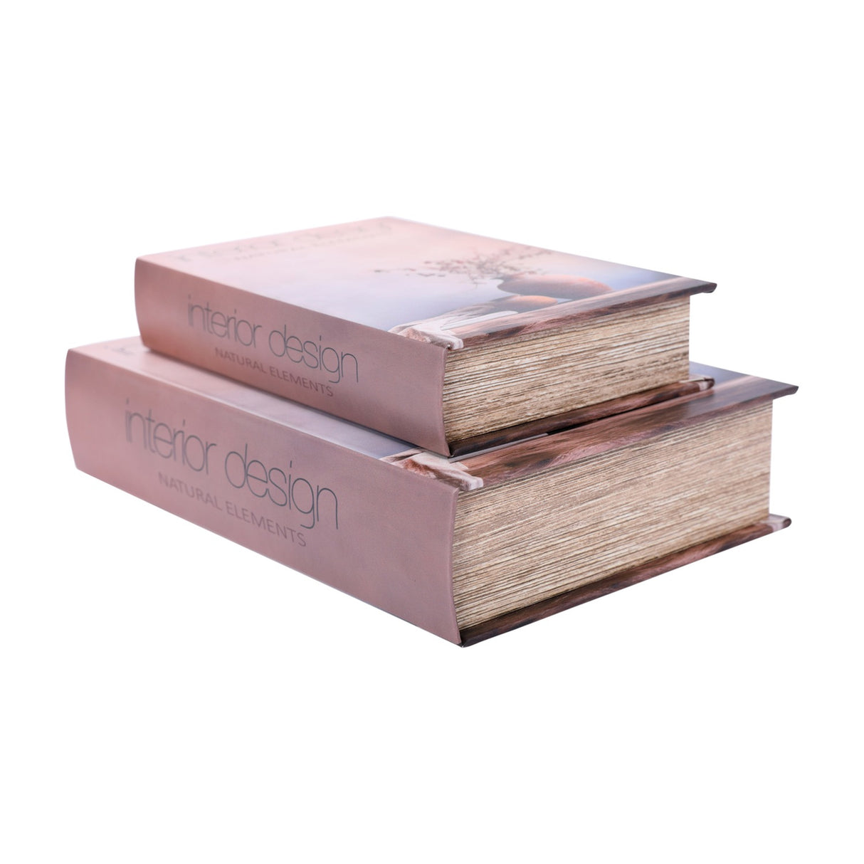 Faux Leather Book Storage Box