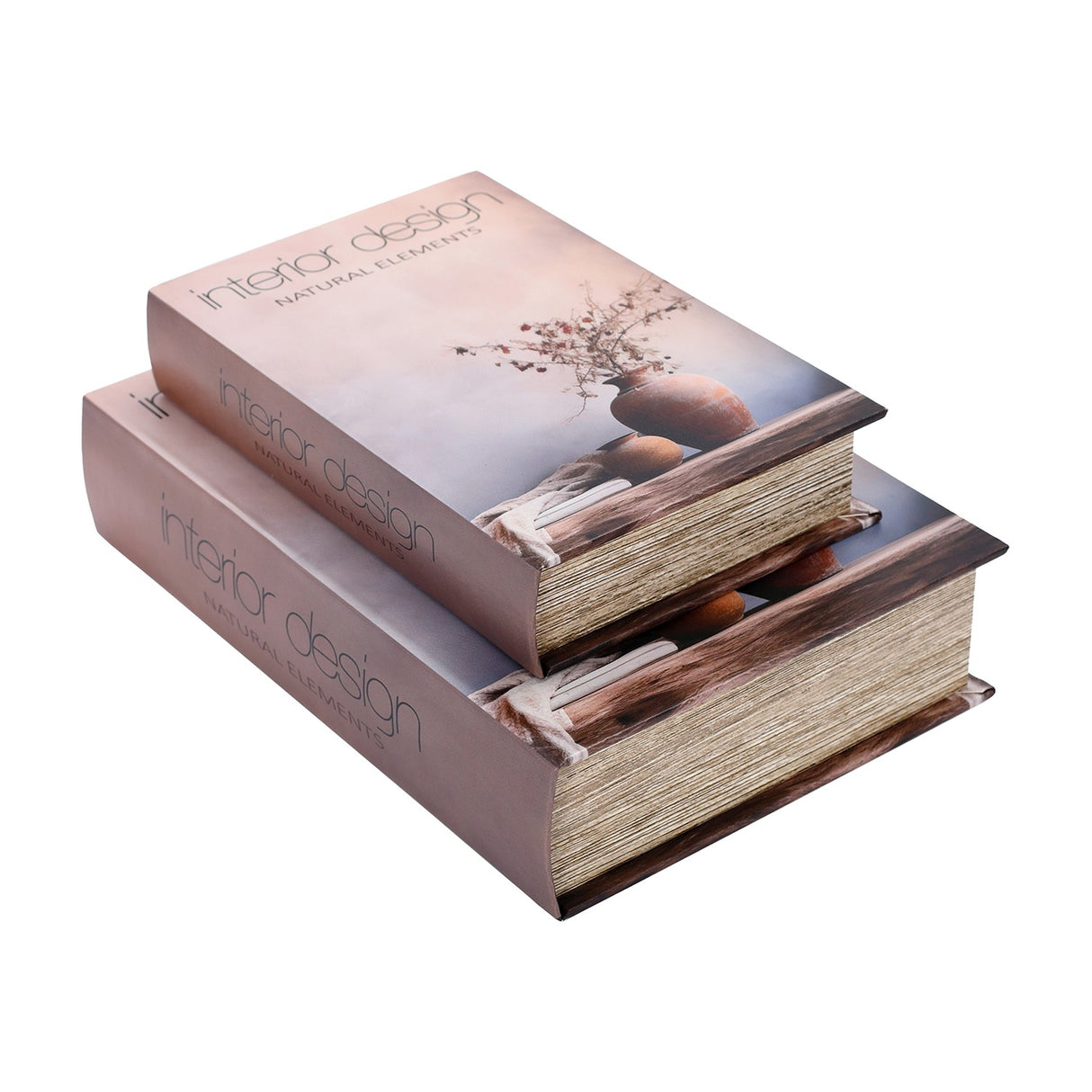 Faux Leather Book Storage Box