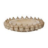 Acorn Border Ceramic Decorative Bowl – Cream