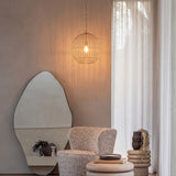 Globe Wire Pendant Light – Brass