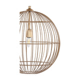 Globe Wire Pendant Light – Brass