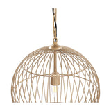 Globe Wire Pendant Light – Brass